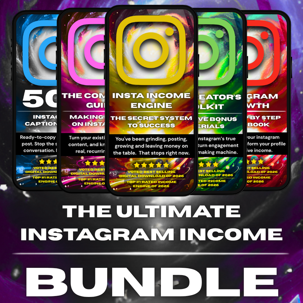 Insta Income Engine Bundle - Turn Your Existing Audience Into An Income Source